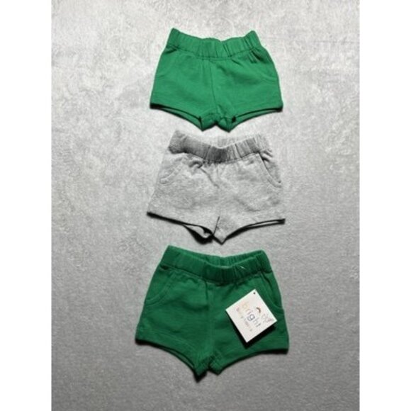 Lot of 3 Hanna Andersson Infant Newborn 0-3 Months Shorts Boy Girl Unisex - Picture 1 of 1